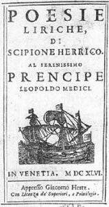 Frontespizio dell'edizione del 1646