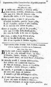 Pagina dell'edizione bolognese del 1652