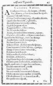 Pagina dell'edizione napoletana del 1593